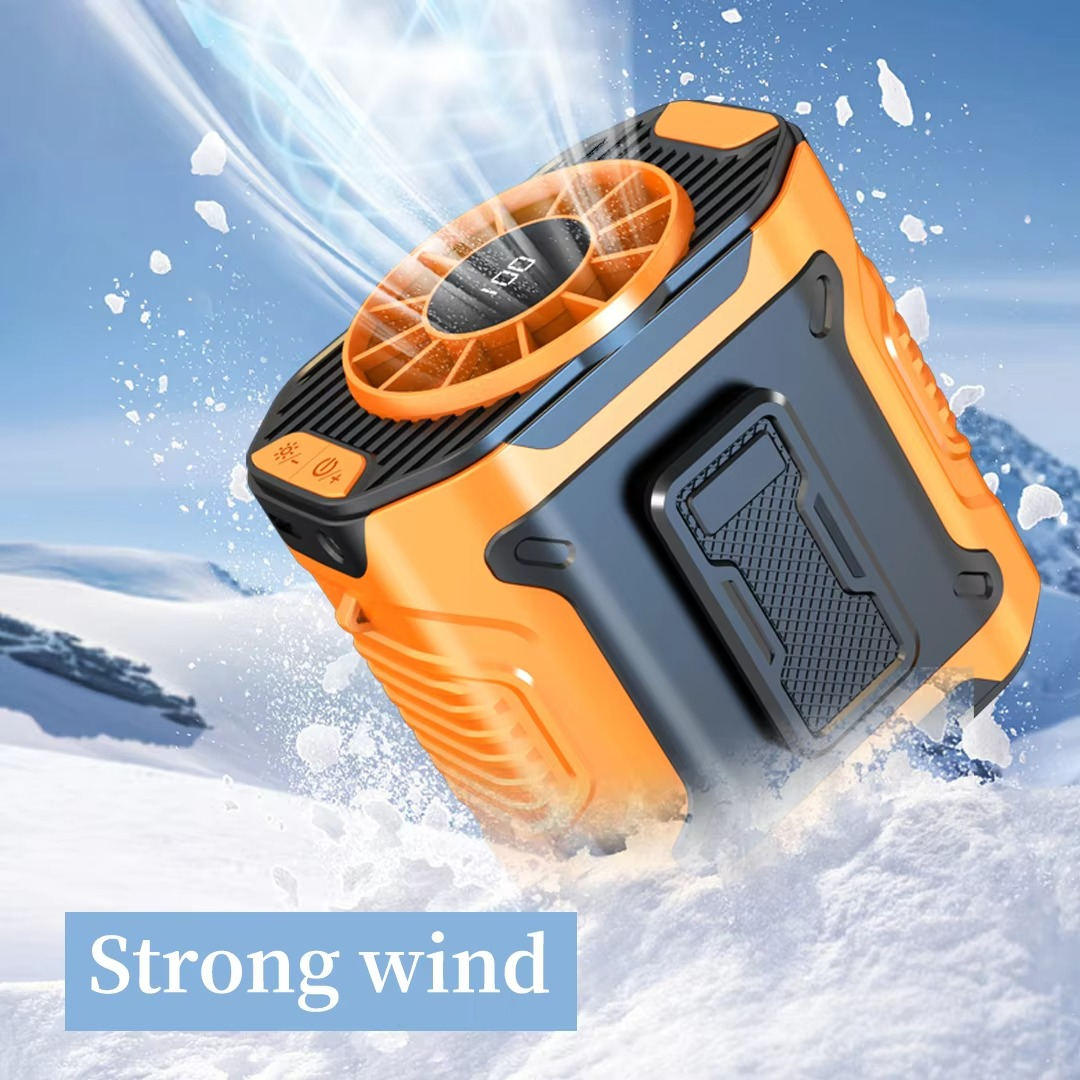 Portable Cooling Waist Fan 5000mAH 16 Hours Working Time