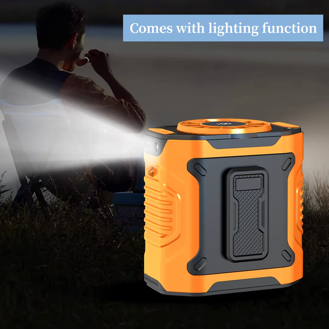 Portable Cooling Waist Fan 5000mAH 16 Hours Working Time