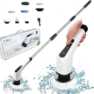 Electric Spin Scrubber Cleaning