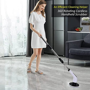 Electric Spin Scrubber Cleaning