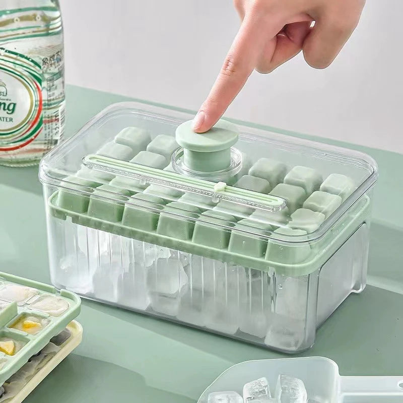 30 Grids Ice Cube Tray | Easy-Press Ice Maker